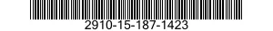 2910-15-187-1423 FILTER BODY,FLUID 2910151871423 151871423