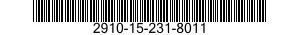 2910-15-231-8011 CARBURATORE BENZINA 2910152318011 152318011