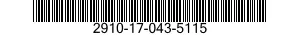 2910-17-043-5115 PUMP,FUEL,CAM ACTUATED 2910170435115 170435115
