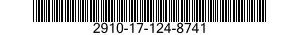 2910-17-124-8741 PUMP,FUEL,METERING AND DISTRIBUTING 2910171248741 171248741