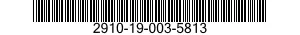2910-19-003-5813 FILTER ELEMENT,FLUID 2910190035813 190035813