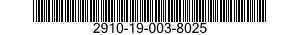 2910-19-003-8025 FILTER ELEMENT,FLUID 2910190038025 190038025