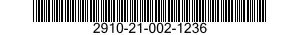 2910-21-002-1236  2910210021236 210021236