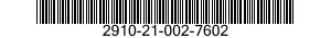 2910-21-002-7602  2910210027602 210027602