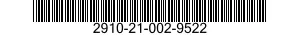 2910-21-002-9522  2910210029522 210029522