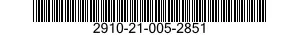 2910-21-005-2851  2910210052851 210052851