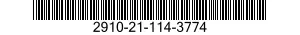 2910-21-114-3774 CLIP,RETAINING 2910211143774 211143774