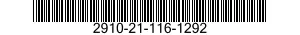 2910-21-116-1292  2910211161292 211161292
