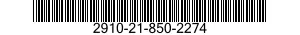 2910-21-850-2274 SPRING,HELICAL,COMPRESSION 2910218502274 218502274