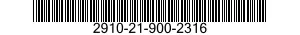 2910-21-900-2316  2910219002316 219002316