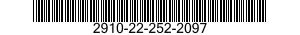 2910-22-252-2097 FILTER ELEMENT,FLUID 2910222522097 222522097