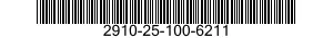 2910-25-100-6211  2910251006211 251006211