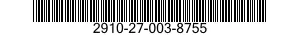 2910-27-003-8755 PARTS KIT,CARBURETOR 2910270038755 270038755