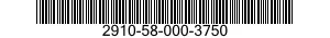 2910-58-000-3750 TANK,FUEL,ENGINE 2910580003750 580003750