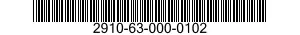 2910-63-000-0102 PUMP,FUEL,METERING AND DISTRIBUTING 2910630000102 630000102