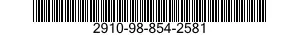 2910-98-854-2581 FILTER ELEMENT,FLUID 2910988542581 988542581