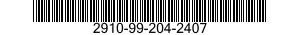 2910-99-204-2407 NUT,CAP 2910992042407 992042407