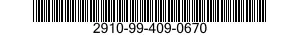 2910-99-409-0670 BODY,VALVE 2910994090670 994090670