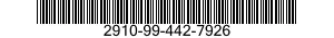 2910-99-442-7926 COCK-WATER DETECTOR,FUEL TANK 2910994427926 994427926