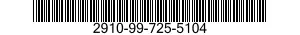 2910-99-725-5104  2910997255104 997255104