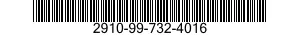 2910-99-732-4016 NUT,CAP 2910997324016 997324016