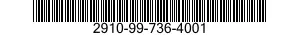 2910-99-736-4001  2910997364001 997364001
