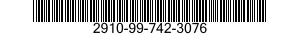 2910-99-742-3076 FILTER,ELEMENT 2910997423076 997423076