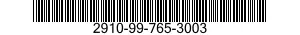 2910-99-765-3003  2910997653003 997653003