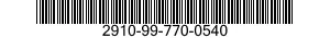 2910-99-770-0540  2910997700540 997700540