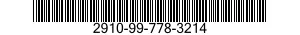 2910-99-778-3214  2910997783214 997783214