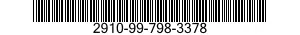 2910-99-798-3378 NEEDLE,TAPERED,CARBURETOR 2910997983378 997983378