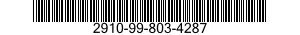 2910-99-803-4287  2910998034287 998034287