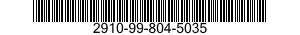 2910-99-804-5035  2910998045035 998045035