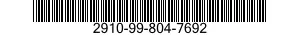 2910-99-804-7692 FILTER ELEMENT,FLUID 2910998047692 998047692