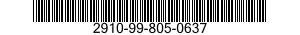 2910-99-805-0637  2910998050637 998050637