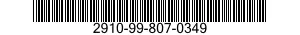 2910-99-807-0349  2910998070349 998070349