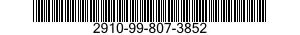 2910-99-807-3852  2910998073852 998073852