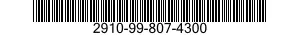 2910-99-807-4300  2910998074300 998074300