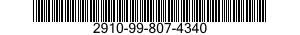 2910-99-807-4340  2910998074340 998074340