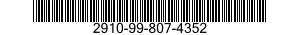 2910-99-807-4352  2910998074352 998074352