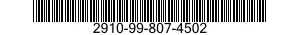 2910-99-807-4502  2910998074502 998074502