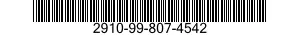 2910-99-807-4542  2910998074542 998074542