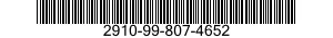 2910-99-807-4652  2910998074652 998074652