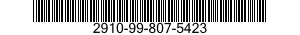 2910-99-807-5423  2910998075423 998075423