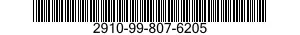 2910-99-807-6205  2910998076205 998076205