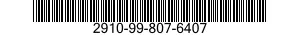 2910-99-807-6407  2910998076407 998076407