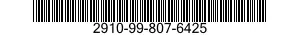 2910-99-807-6425  2910998076425 998076425