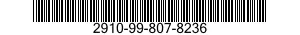 2910-99-807-8236  2910998078236 998078236