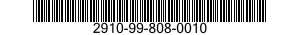 2910-99-808-0010  2910998080010 998080010