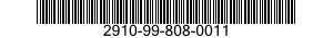 2910-99-808-0011  2910998080011 998080011